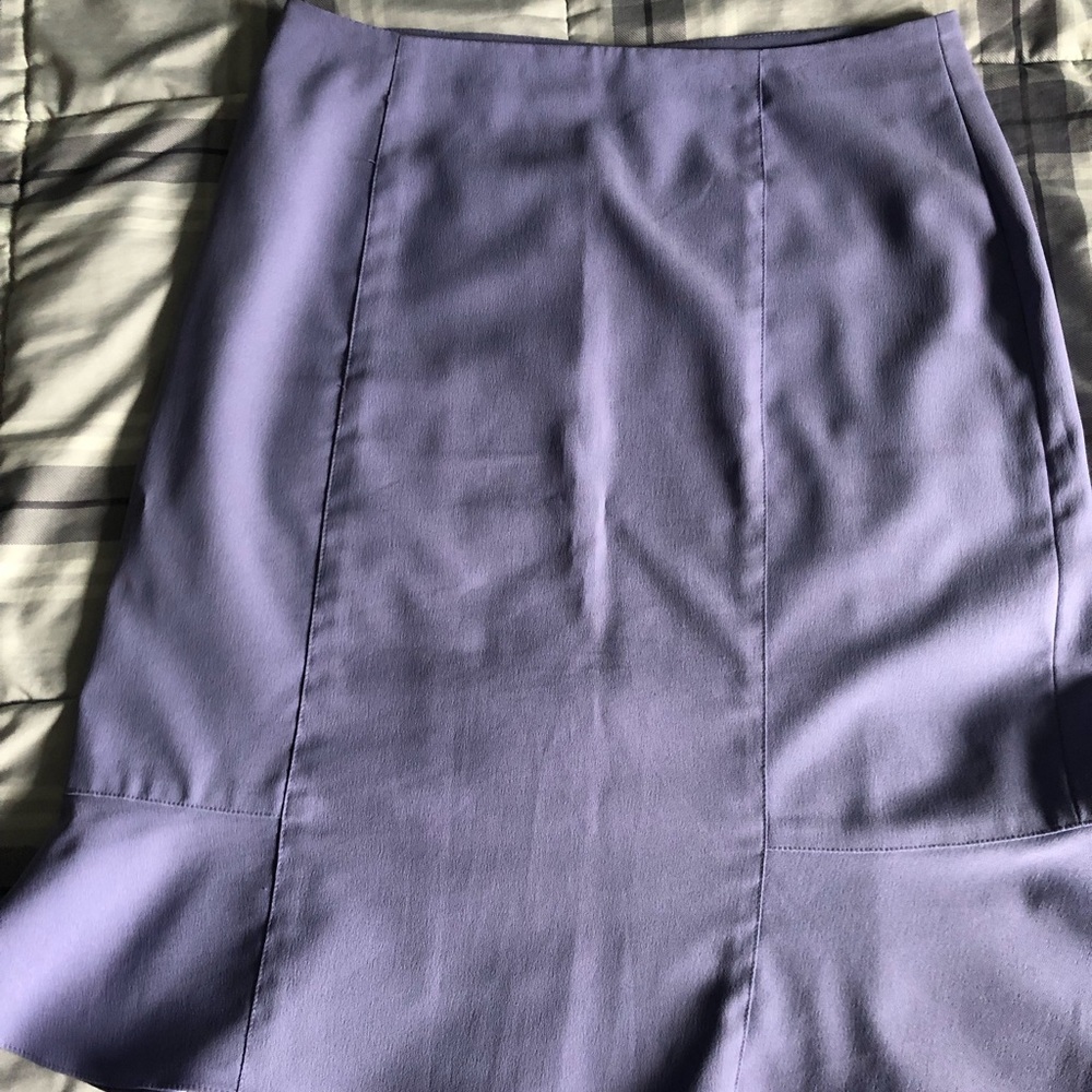 Lilac colored skirt
